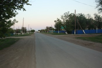 аудан орталығының көрінісі Ә.Орынбасаров
