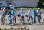 Зеленовта Астананың 20 жылдығына орай веложорық өтуде