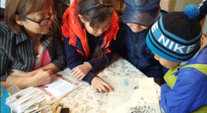 С юными читателями