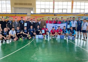 Гвардейцы стали серебрянными призерами турнира по волейболу среди правоохранительных структур