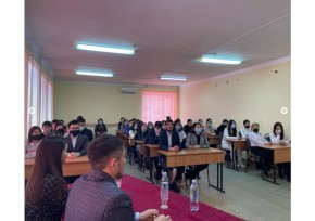 Состоялась встреча студентов Западно-Казахстанского индустриального колледжа с ветеранами боевых действий в Нагорном Карабахе