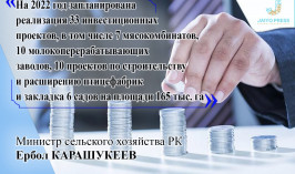 Инвестпроекты в 13 регионах Казахстана реализуют в этом году