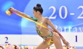Казахстанская гимнастка взяла 