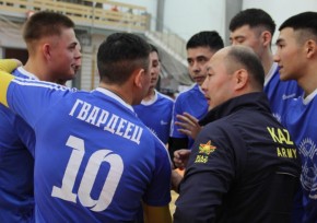 В Уральске стартовал чемпионат Нацгвардии по волейболу
