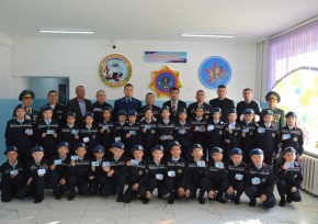 Кадетский класс юных спасателей открылся в области Жетісу