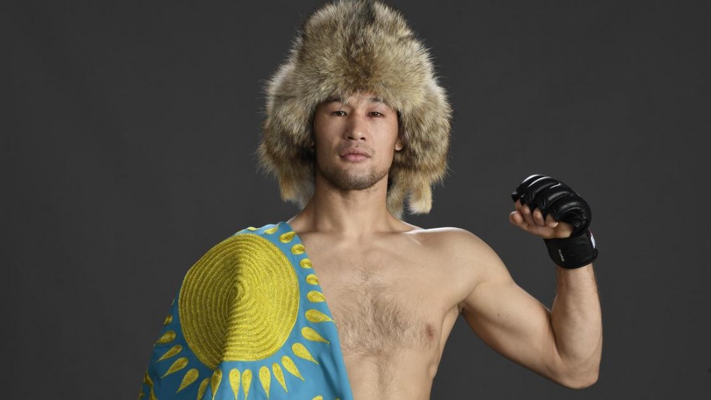 ABU DHABI, UNITED ARAB EMIRATES - OCTOBER 24:  Shavkat Rakhmonov of Kazakhstan poses for a portrait backstage during the UFC 254 event on October 24, 2020 on UFC Fight Island, Abu Dhabi, United Arab Emirates. (Photo by Mike Roach/Zuffa LLC via Getty Images)