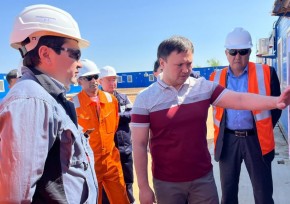 Вице-министр энергетики РК Асхат Хасенов посетил месторождения Западно-Казахстанской области
