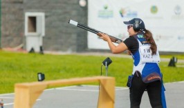 Асем Орынбай стала победительницей Кубка мира по стендовой стрельбе в Алматы