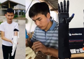 Чувствовать каждое прикосновение: как парень из Шымкента создает бионические протезы