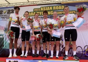 Сборная Казахстана по велоспорту завоевала второе «золото» на чемпионате Азии