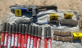 Три крупных схрона оружия, похищенного из здания ДП, выявили жамбылские полицейские