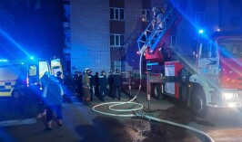 В Западном Казахстане при пожаре спасено 45 человек