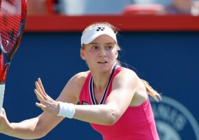Елена Рыбакина уверенно обыграла чемпионку US Open 2017
