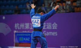 Магжан Шамшадин стал бронзовым призером Азиатских игр-2022 по дзюдо