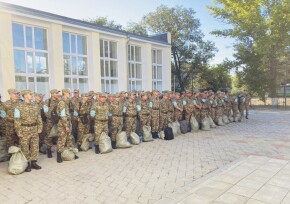 Бөрлі ауданында әскери оқу-жаттығулар басталды