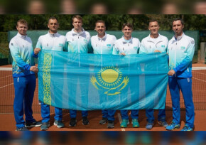 Казахстан пробился в квалификационный раунд Кубка Дэвиса