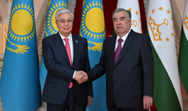 Глава государства Касым-Жомарт Токаев провел переговоры с Президентом Таджикистана