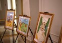На выставке представлены работы молодых художников