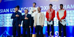 Молодежная сборная Казахстана завоевала 11 золотых медалей на ЧА