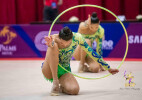 Команда Казахстана по художественной гимнастике завоевала бронзу чемпионата Азии