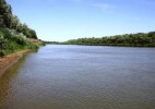 Уровень воды реки Жайык в Индерском районе поднялся до 900 см
