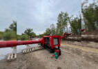 В Уральске ведутся работы по откачке воды с дачных участков