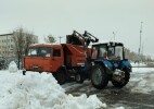 В связи с ухудшением погодных условий коммунальные службы перешли на усиленный режим работы