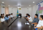   Қаратөбе ауданының басшысы спортшылармен кездесті