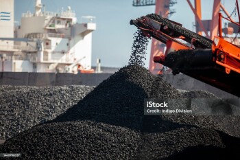 coal handling in a port