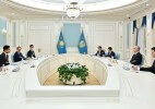 Касым-Жомарт Токаев принял президента Международной федерации падела (FIP) Луиджи Карраро и председателя мирового профессионального тура Premier Padel Насcера Бен Ганима Аль-Хелаифи