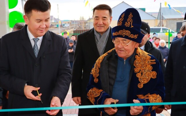 Бәйтеректе жаңа мәдени-спорттық кешен ашылды