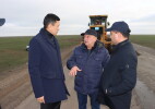 Қазталов ауданы: Құрылыс барысын қадағалады
