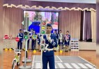 Оралда полиция жас жол сақшылары мен оқушыларға интерактивтік сабақ өткізді