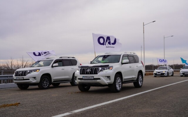 Орал қаласында жаңа көпір пайдалануға берілді