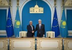 Еуропалық Кеңес Президенті: «Қазақстанның өңірлік тұрақтылықты қамтамасыз етудегі белсенді әрі конструктивті әрекетін құптаймыз»