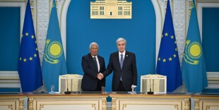 Президент Европейского Совета: «Мы приветствуем активную и конструктивную роль Казахстана в обеспечении региональной стабильности»
