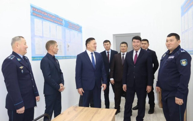 Новый участковый пункт полиции открыт в ЗКО