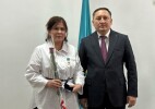 Врач Бурлинской районной больницы награждена знаком отличия «Денсаулық сақтау ісінің үздігі»