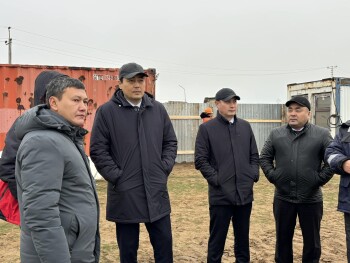 Жанибек - стройка школы (1)