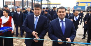 «Қазығұрт» және «Темір баба» жаңа жоғары технологиялық өткізу пункттері ашылды
