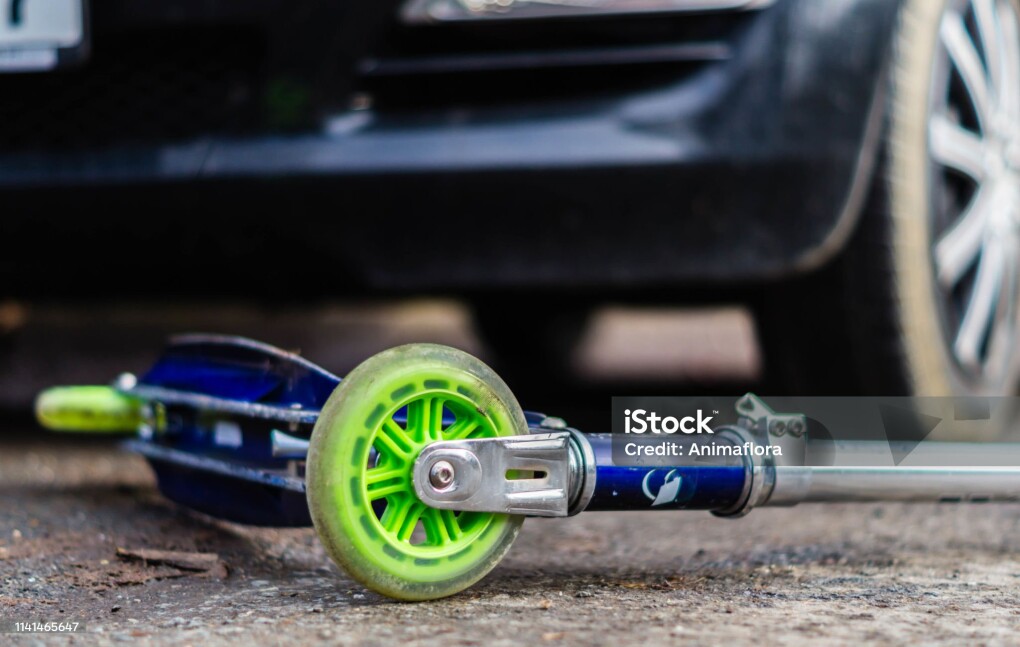 Panorama Accident with a Kick Scooter