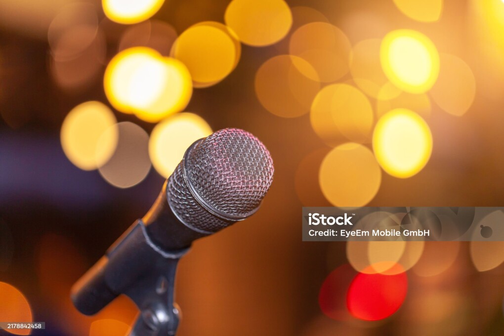 Close-Up Of Microphone