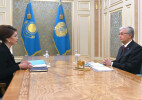 Мемлекет басшысы Премьер-министрдің орынбасары – Мәдениет және ақпарат министрі Аида Балаеваны қабылдады