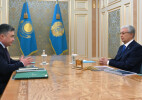 Мемлекет басшысы Ұлттық банк төрағасы Тимур Сүлейменовті қабылдады
