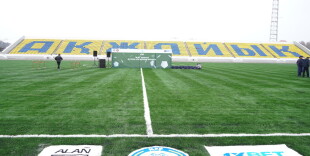 В Уральске поле центрального стадиона им. П. Атояна обновлено по проекту «ALAŃ»