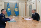 Глава государства принял министра обороны Даурена Косанова