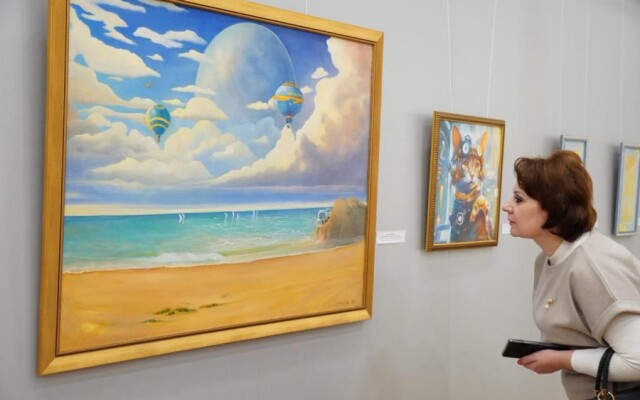 Выставка «Махаббатты сезіну» художественного салона «Богус»