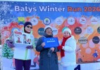 В Уральске  состоялся зимний массовый забег Batys Winter Run 2026