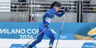 Казахстан выступил в последней гонке на Олимпийских играх-2026