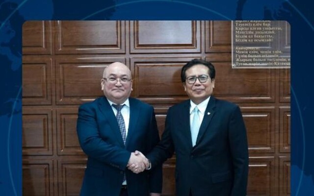Аким города Уральска  провел встречу с Чрезвычайным и Полномочным Послом Республики Индонезия